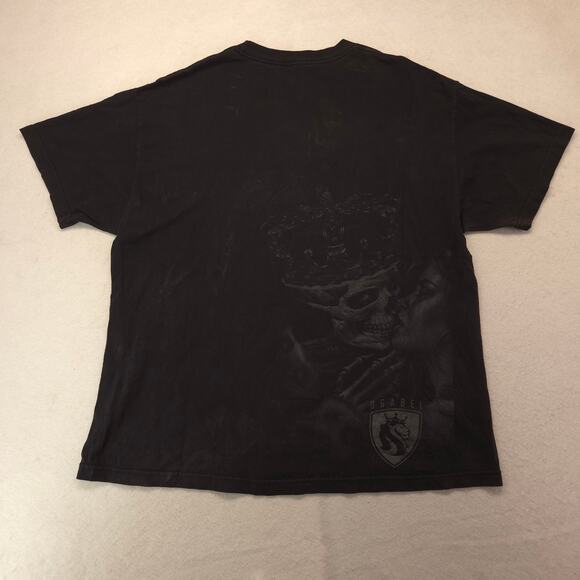 Ogabel Casual Crew Neck Short Sleeve T Shirt Mens Size Extra Large XL Black - Picture 9 of 9
